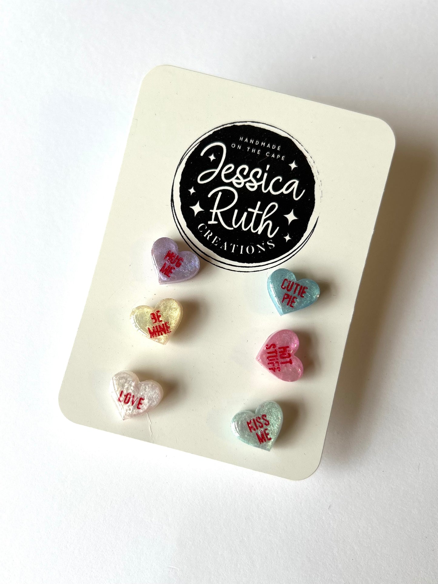 Conversation Heart Mix and Match Stud Packs