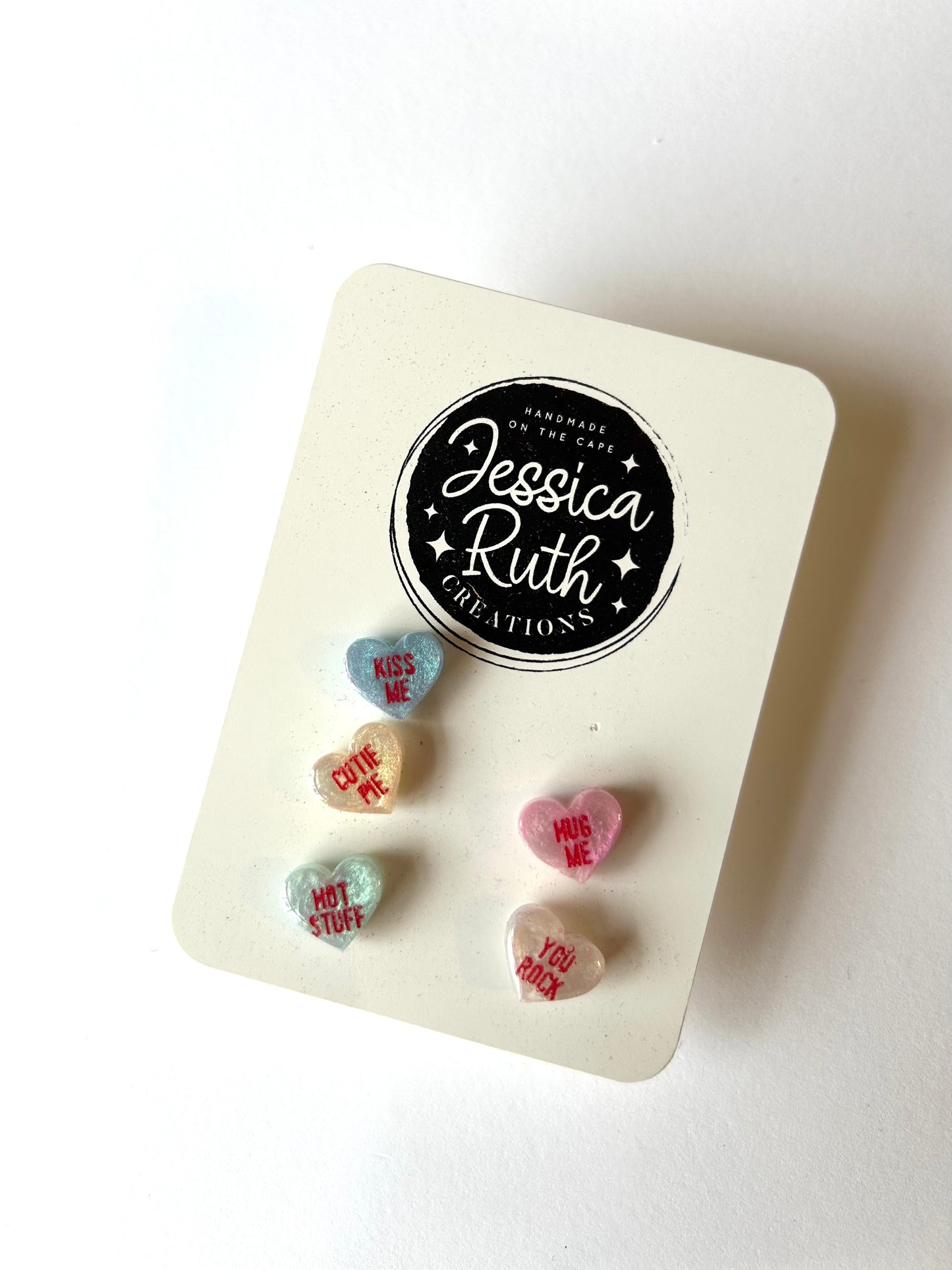 Conversation Heart Mix and Match Stud Packs