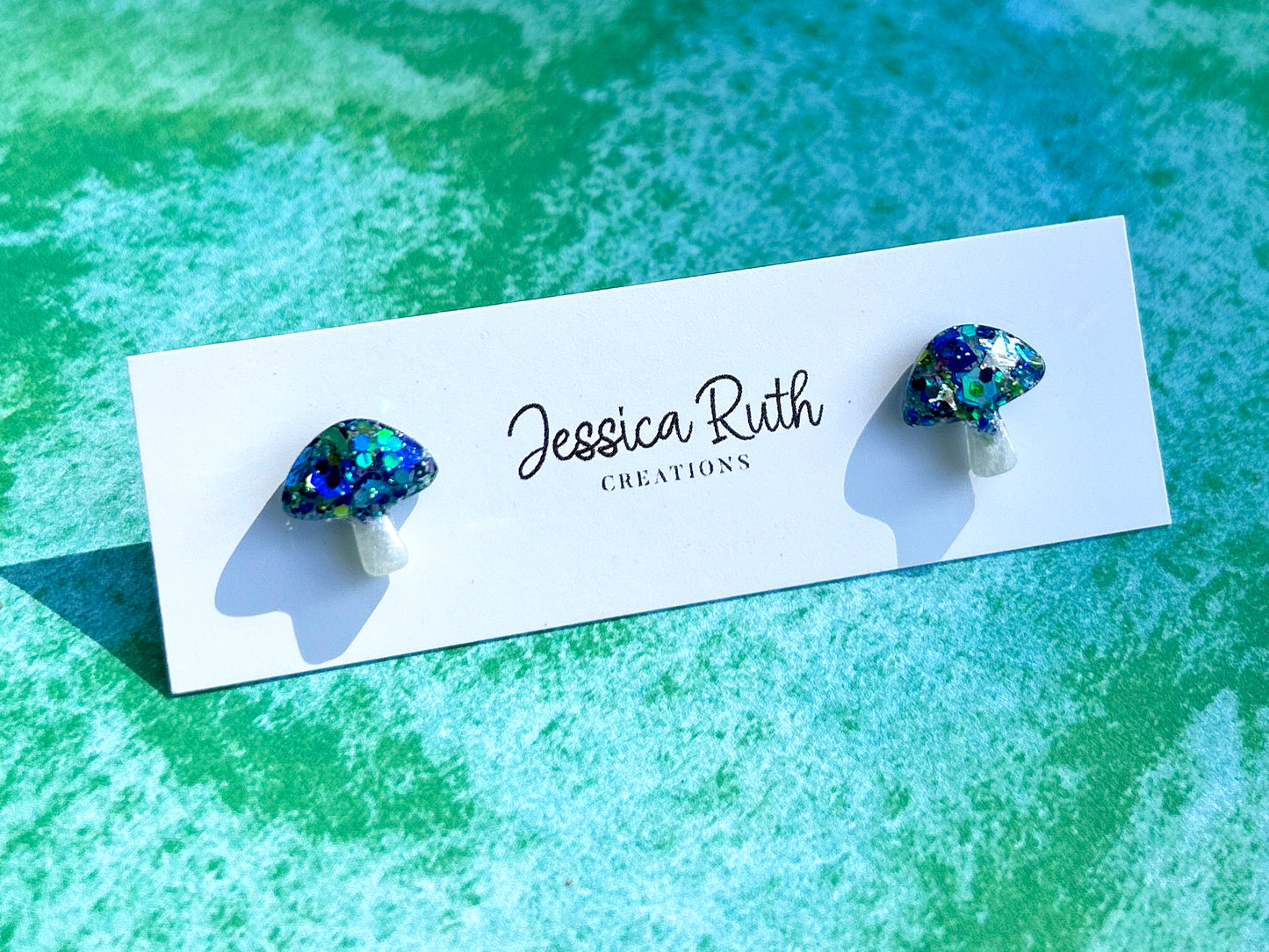 Fall Mushroom Studs