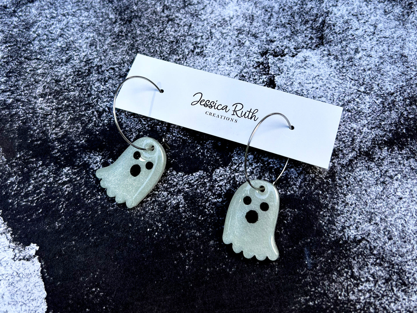 Glowing Ghost Dangles