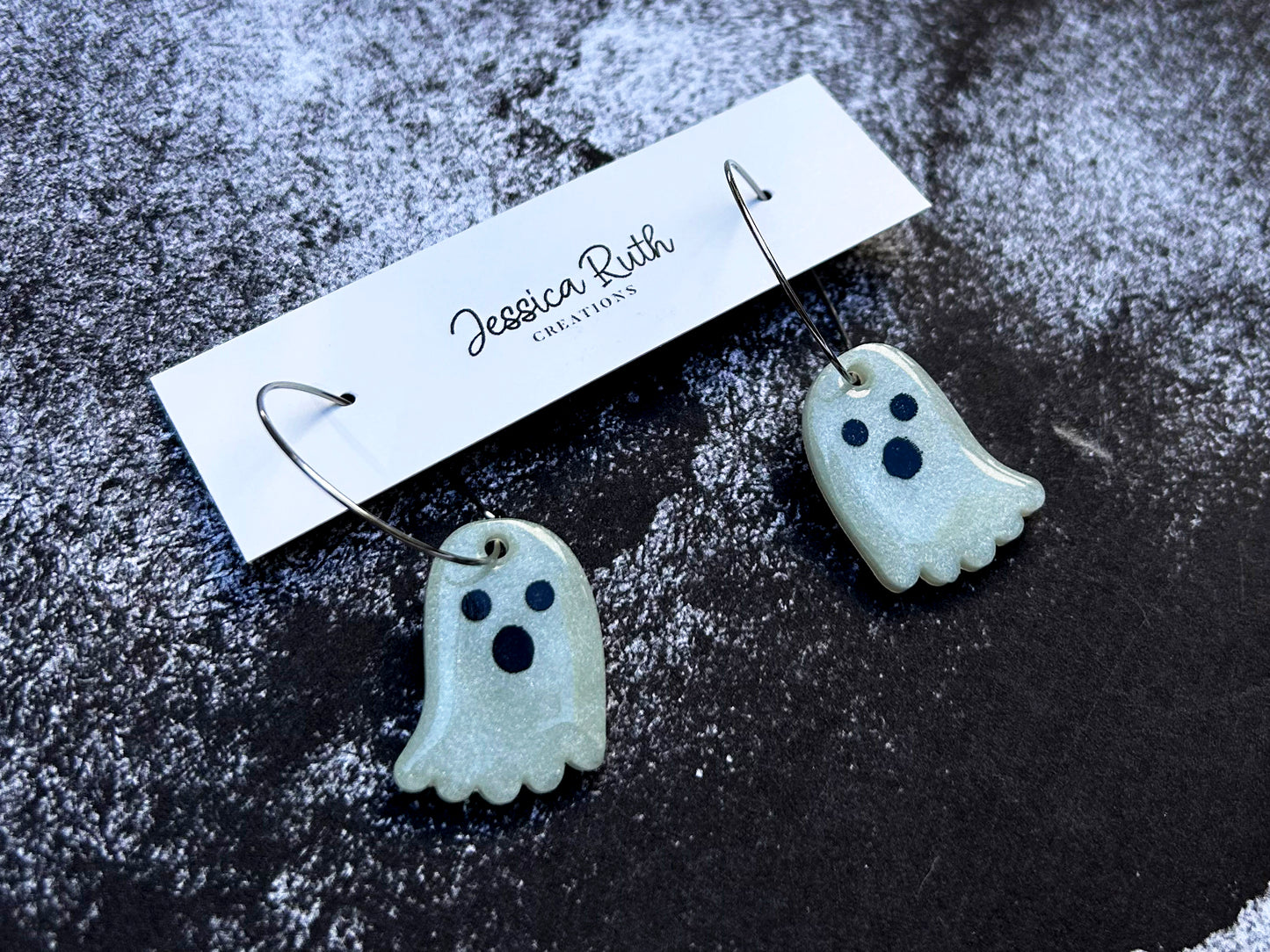 Glowing Ghost Dangles