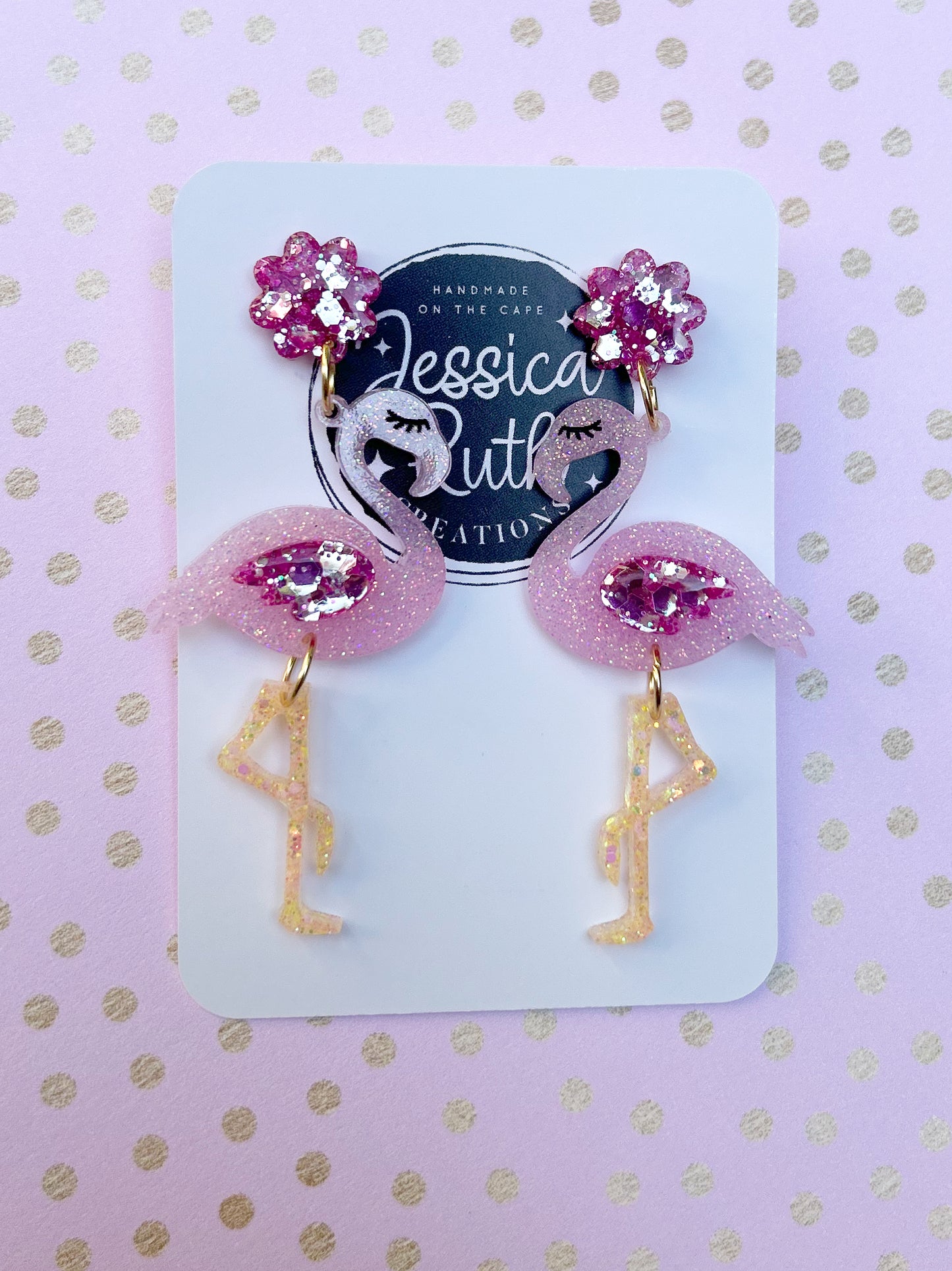 Fantastic Flamingo Dangles