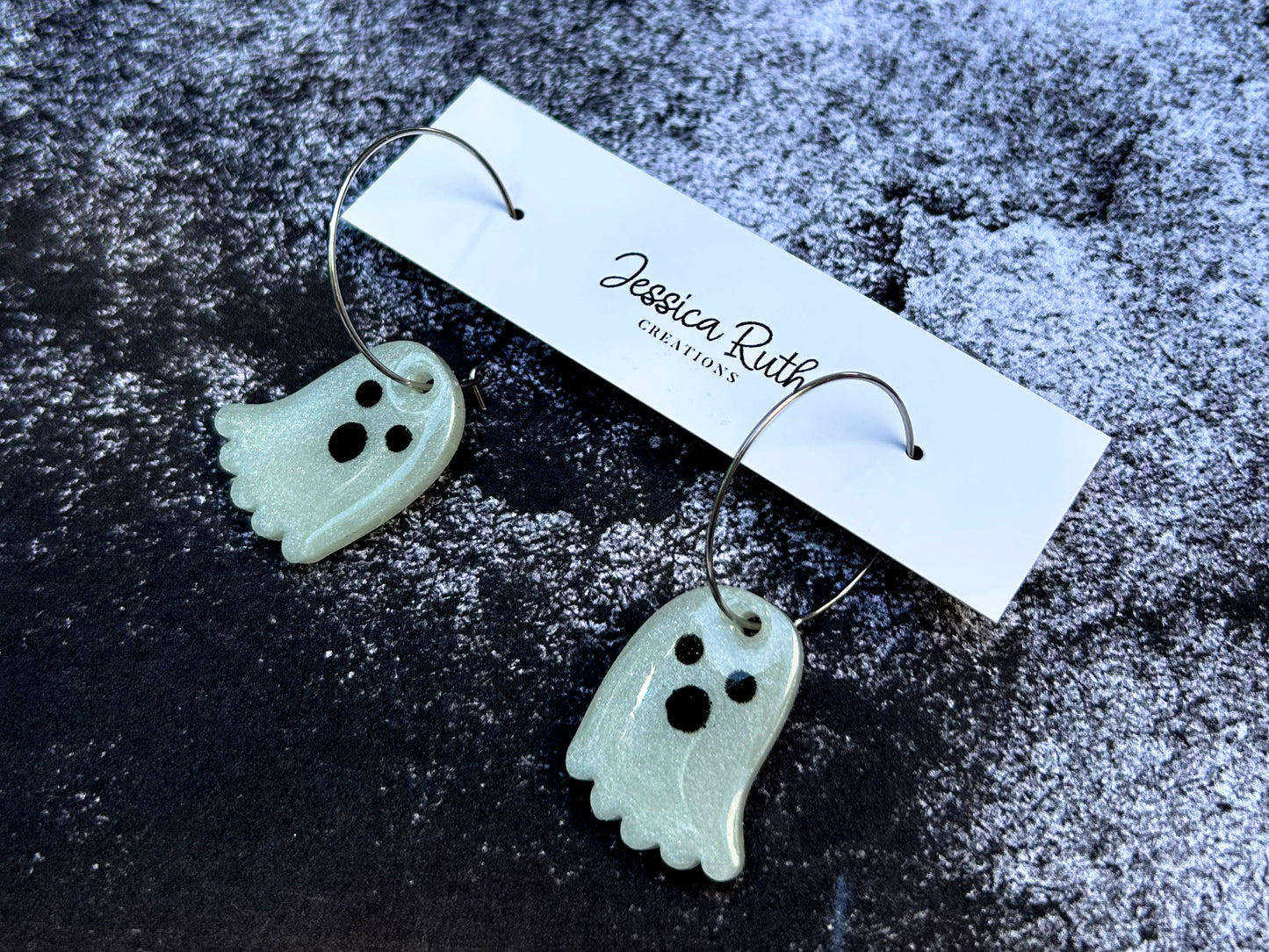 Glowing Ghost Dangles