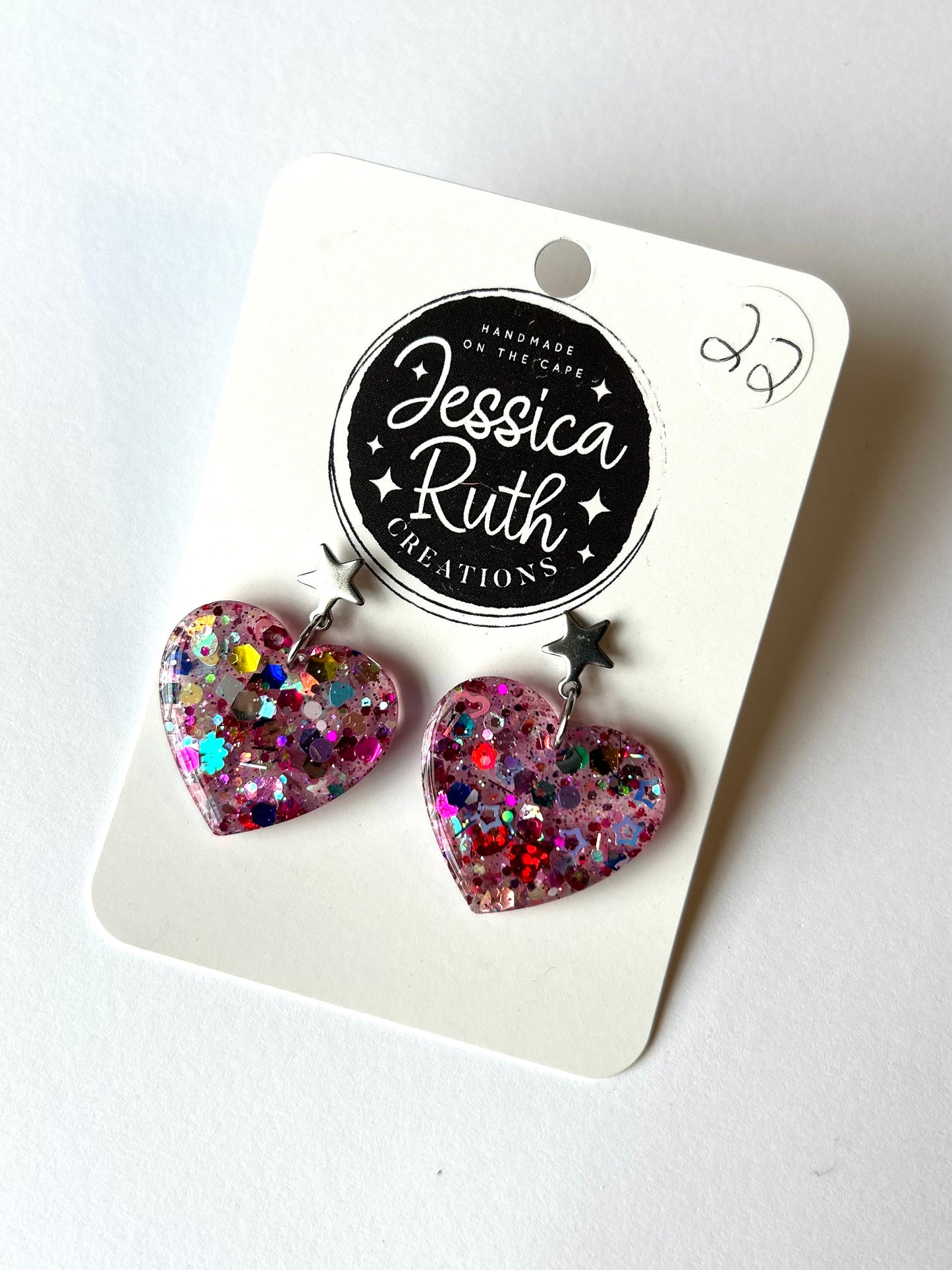 Heart Star Dangles