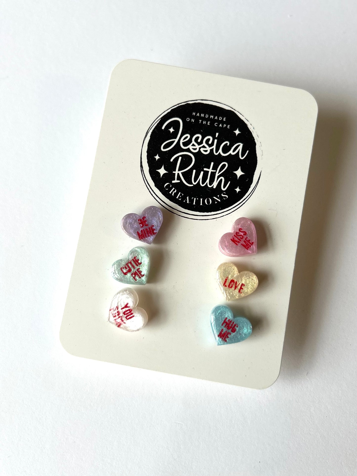 Conversation Heart Mix and Match Stud Packs