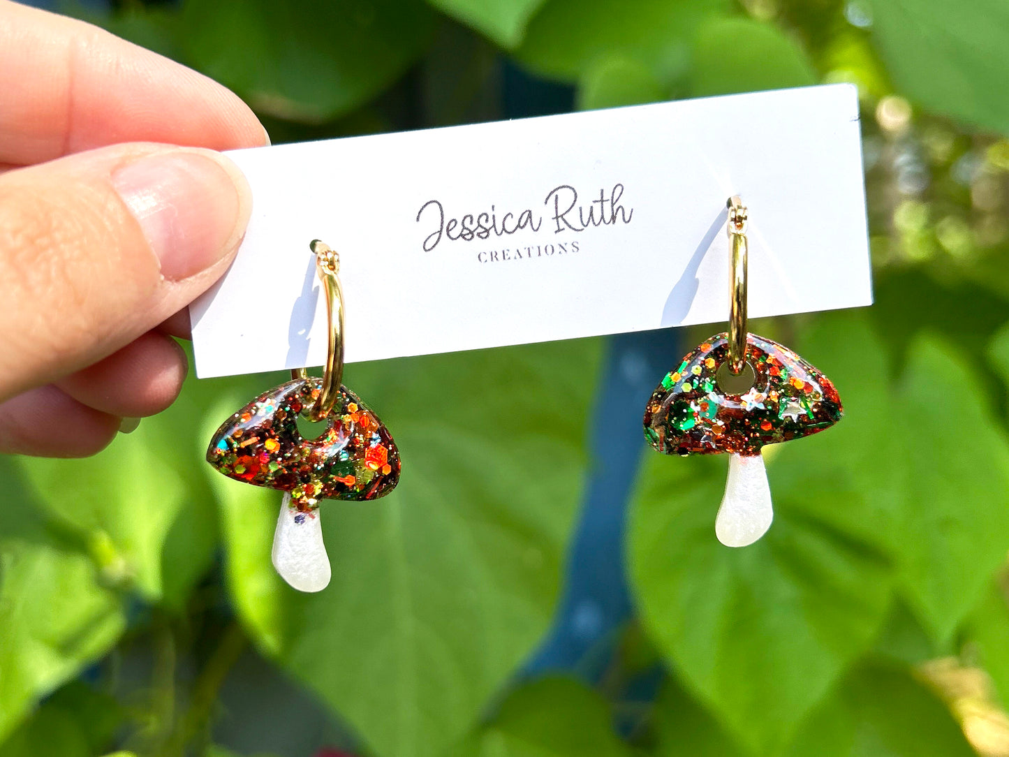 Fall Mushroom Hoops