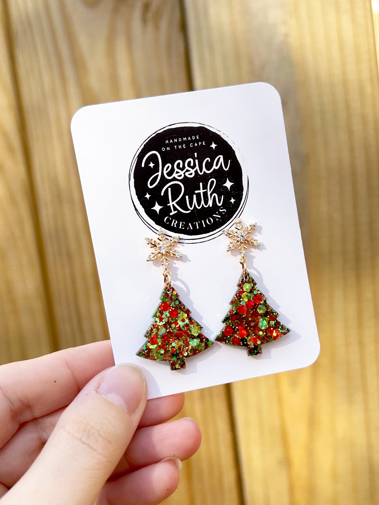 Festive Snowflake Tree Dangles