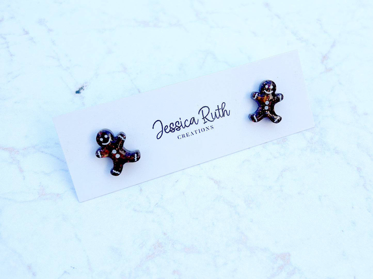 Adorable Gingerbread Studs