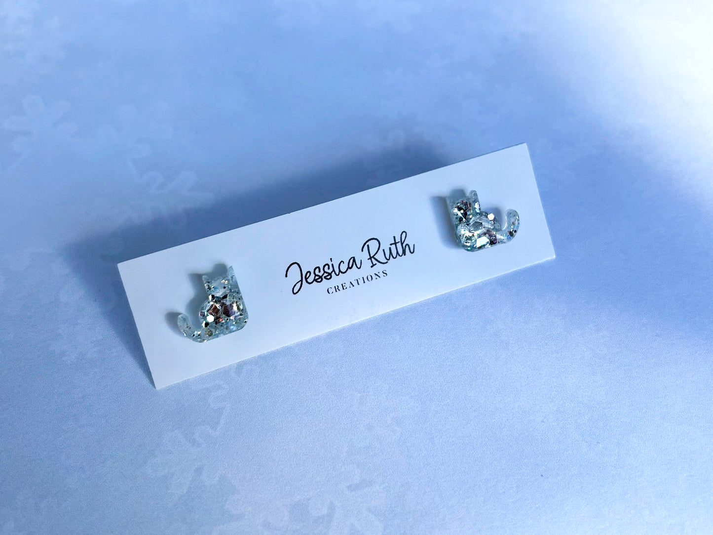 Winter Glacier Holiday Edition Cat Studs