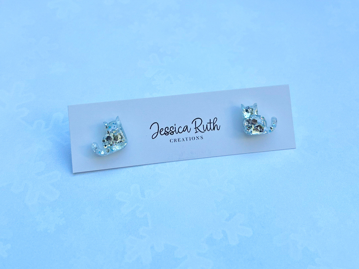 Winter Glacier Holiday Edition Cat Studs