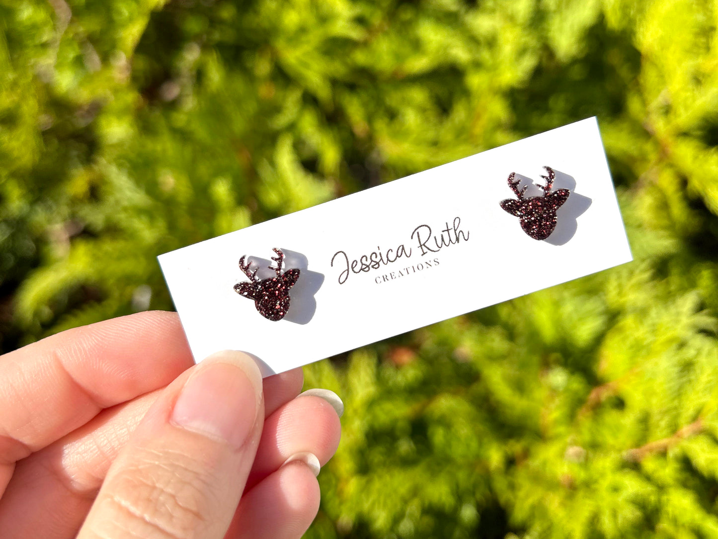 Mini Reindeer Studs