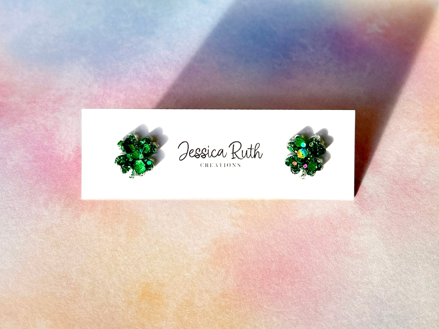 Four Leaf Clover Stud Earrings