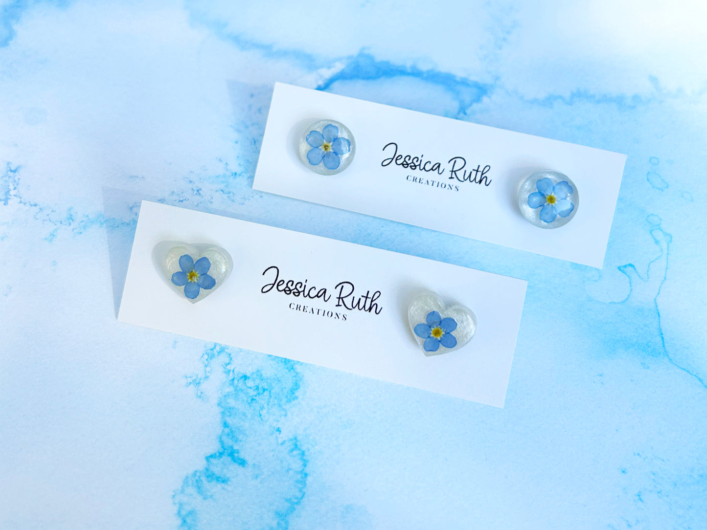 Forget Me Not Studs