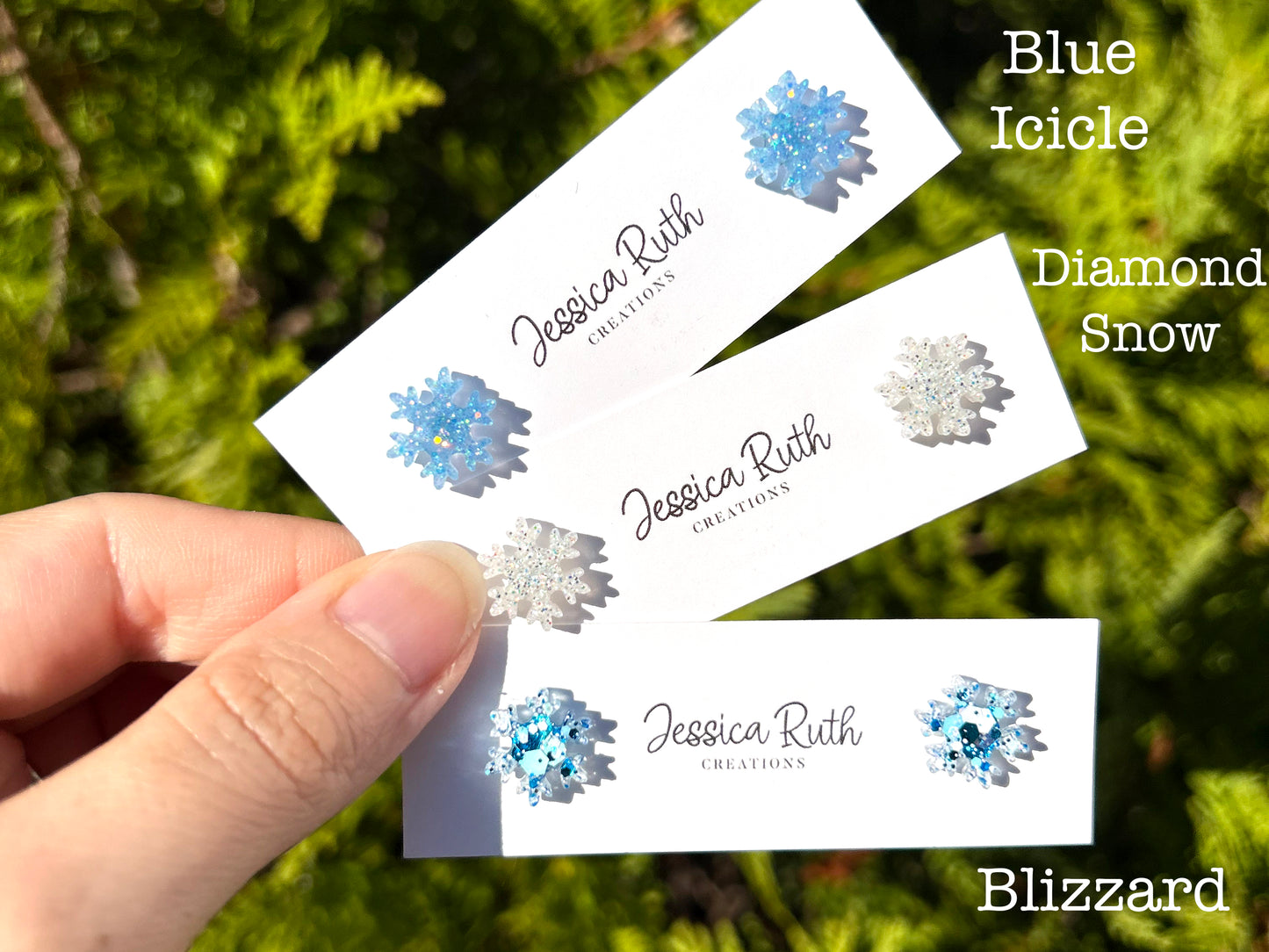 Snowflake Studs