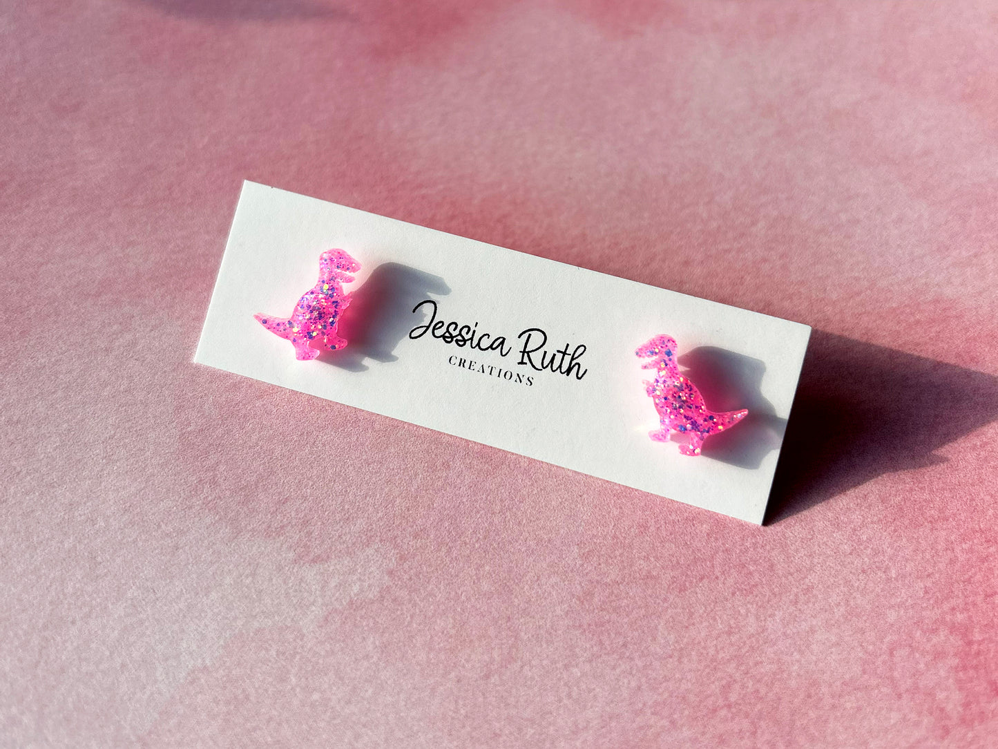 Cute Little Dinosaur Studs
