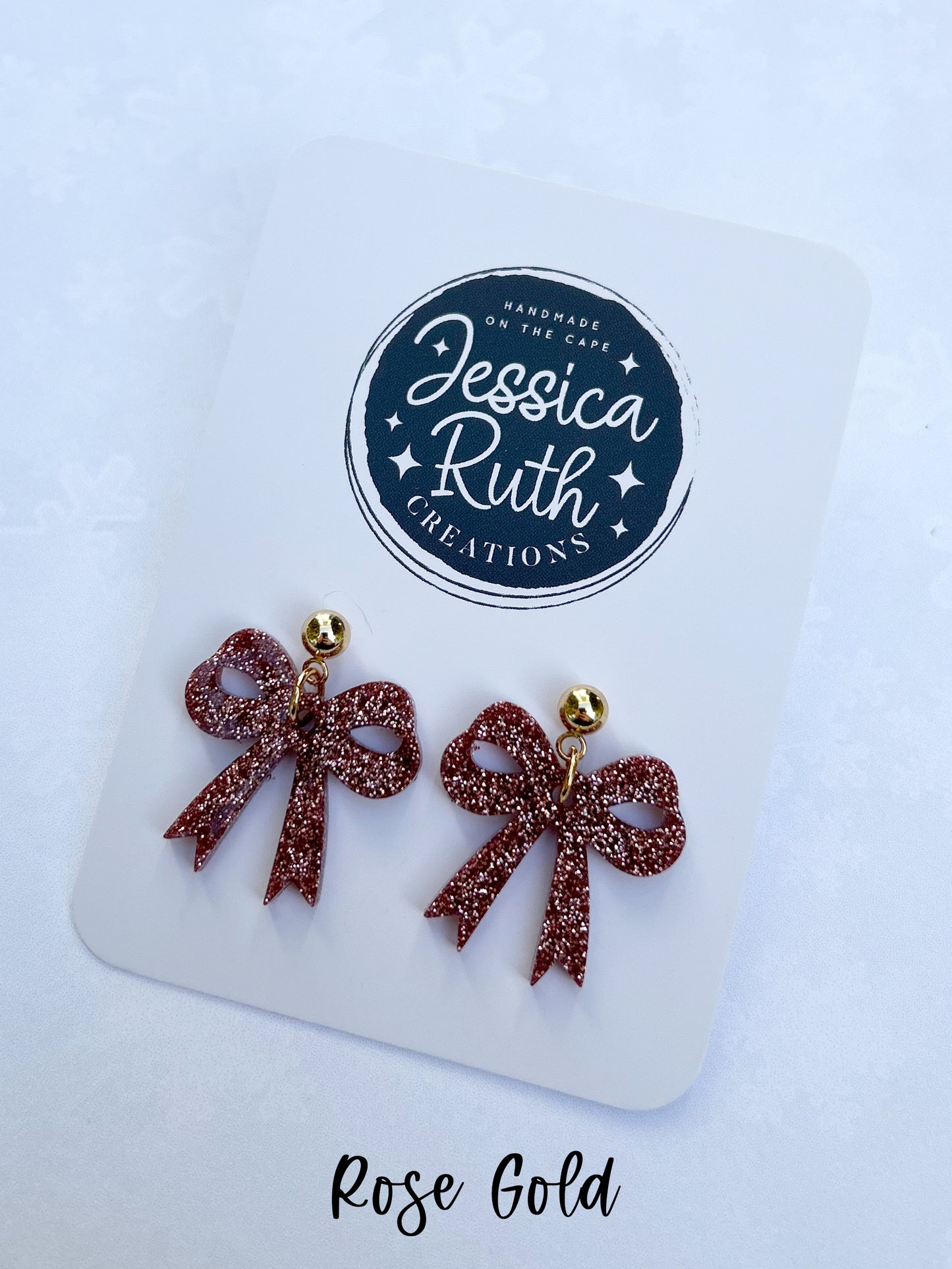 Fun holiday bow dangles