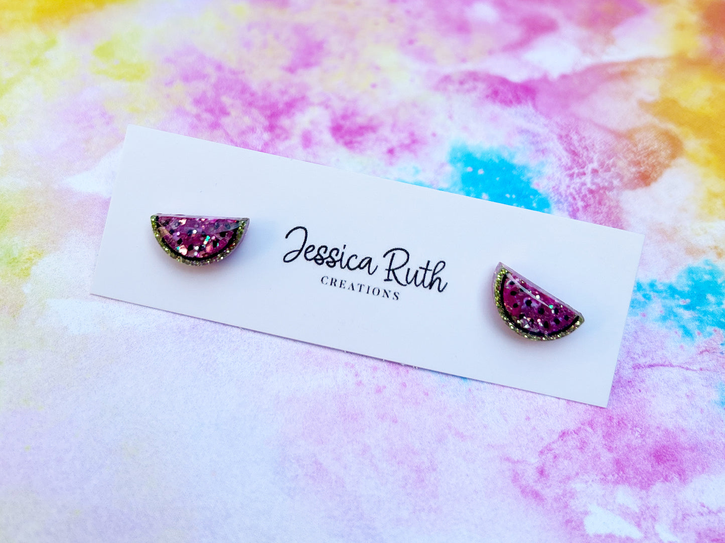 Watermelon Studs