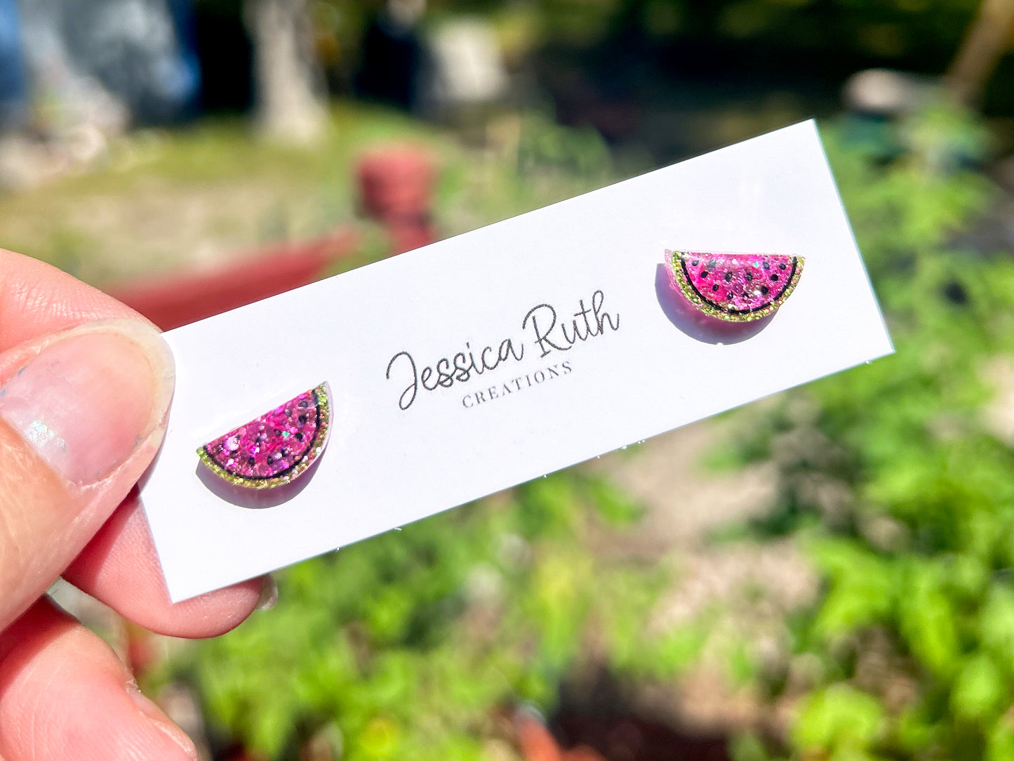 Watermelon Studs