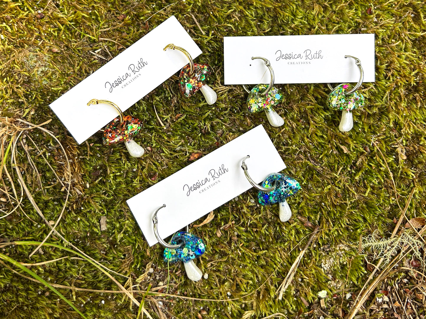 Fall Mushroom Hoops