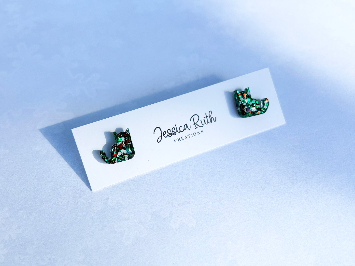 Christmas Holiday Edition Cat Studs