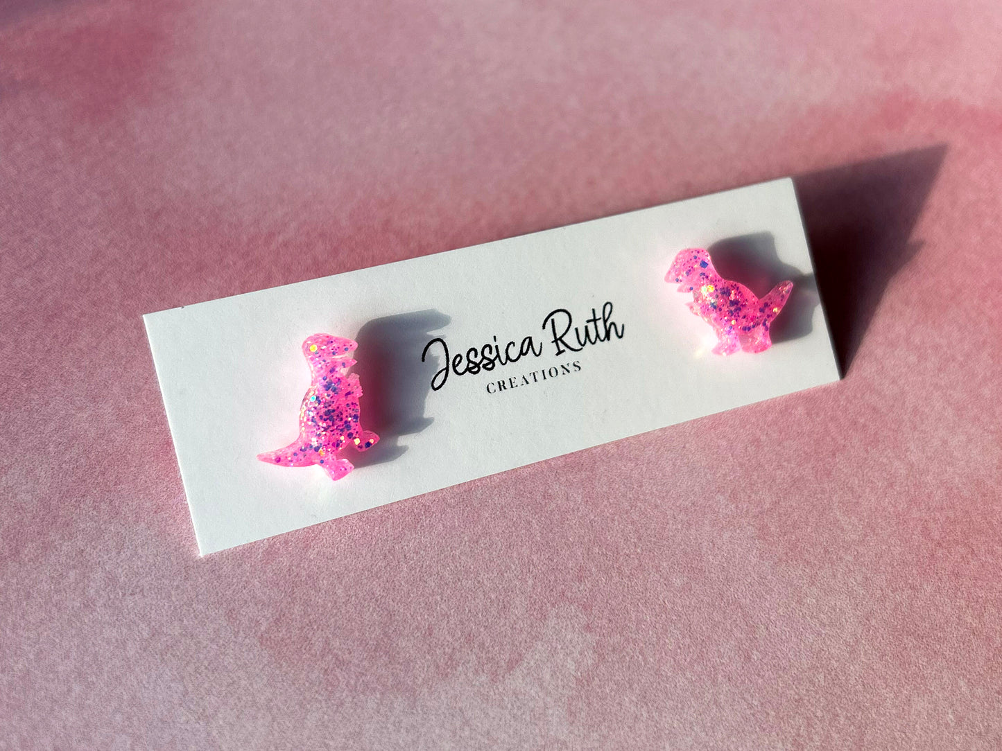 Cute Little Dinosaur Studs