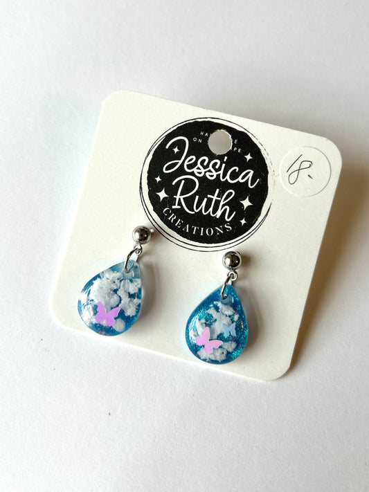 Butterfly Cloud Dangles