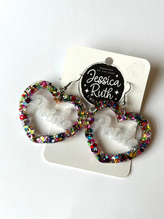 Sparkly Pride Hearts