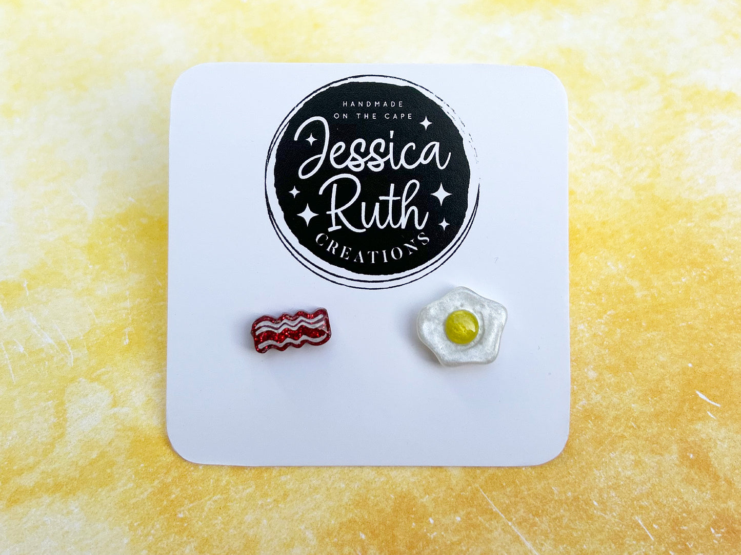 Bacon & Egg studs