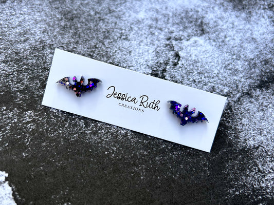 Little Bat Stud Earrings