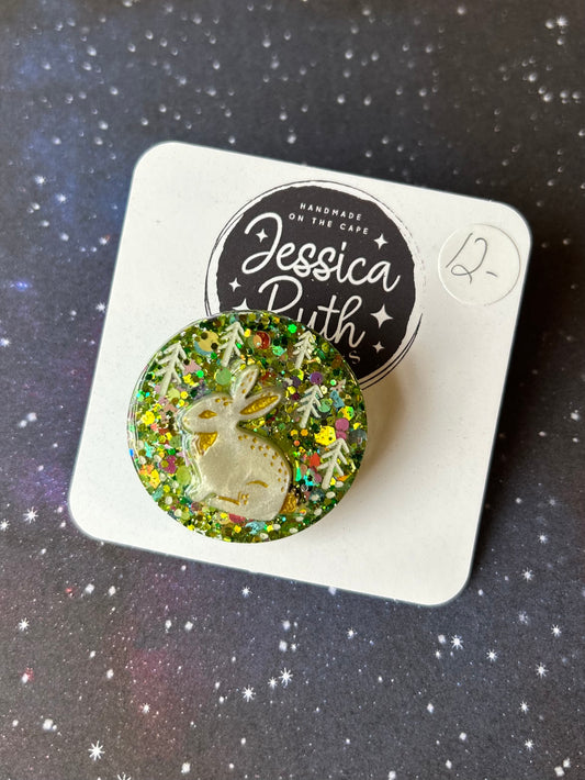 Woodland Rabbit Pins