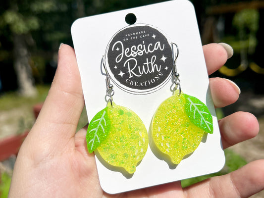 Bright Summer Lemon Dangles