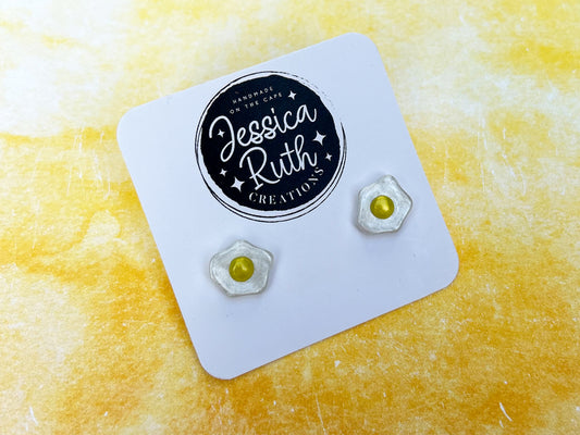 Egg Stud Earrings