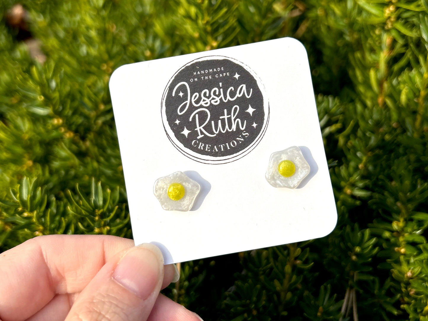 Egg Stud Earrings