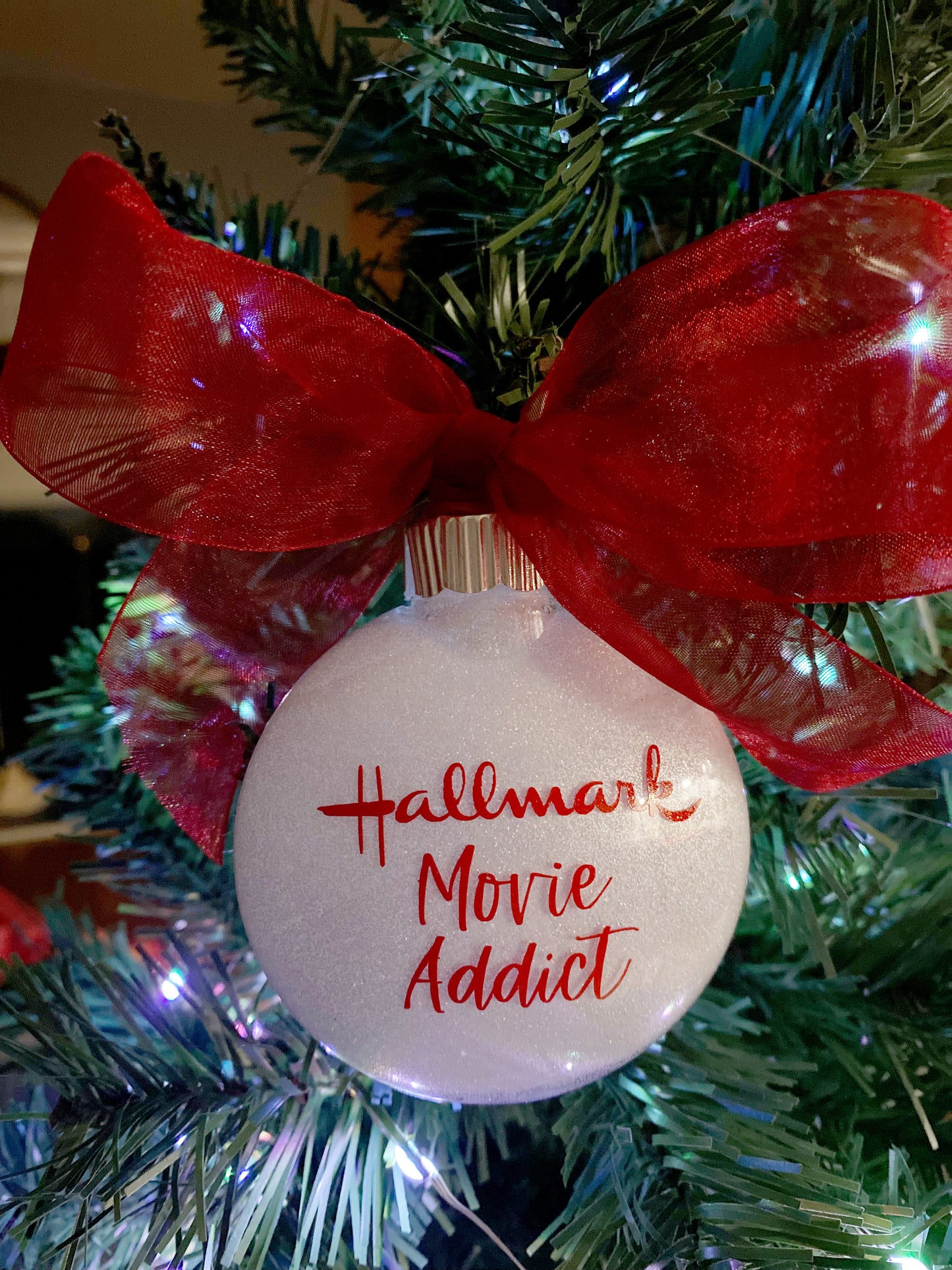 Hallmark Movie Addict Ornament
