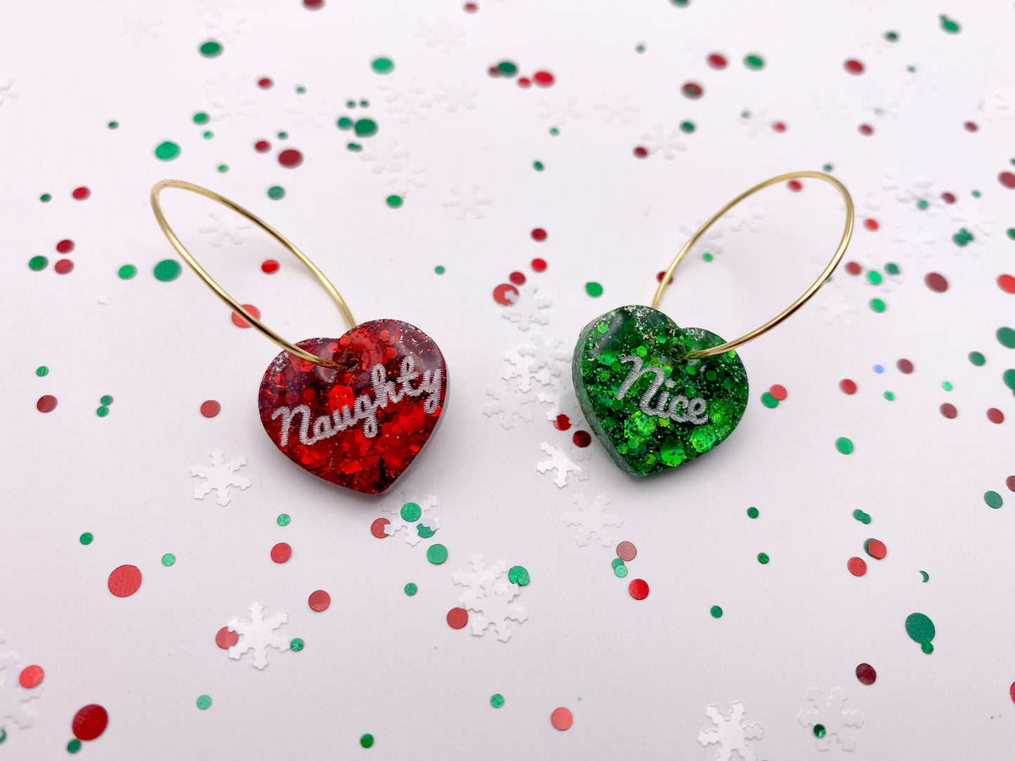 Naughty or Nice Dangles