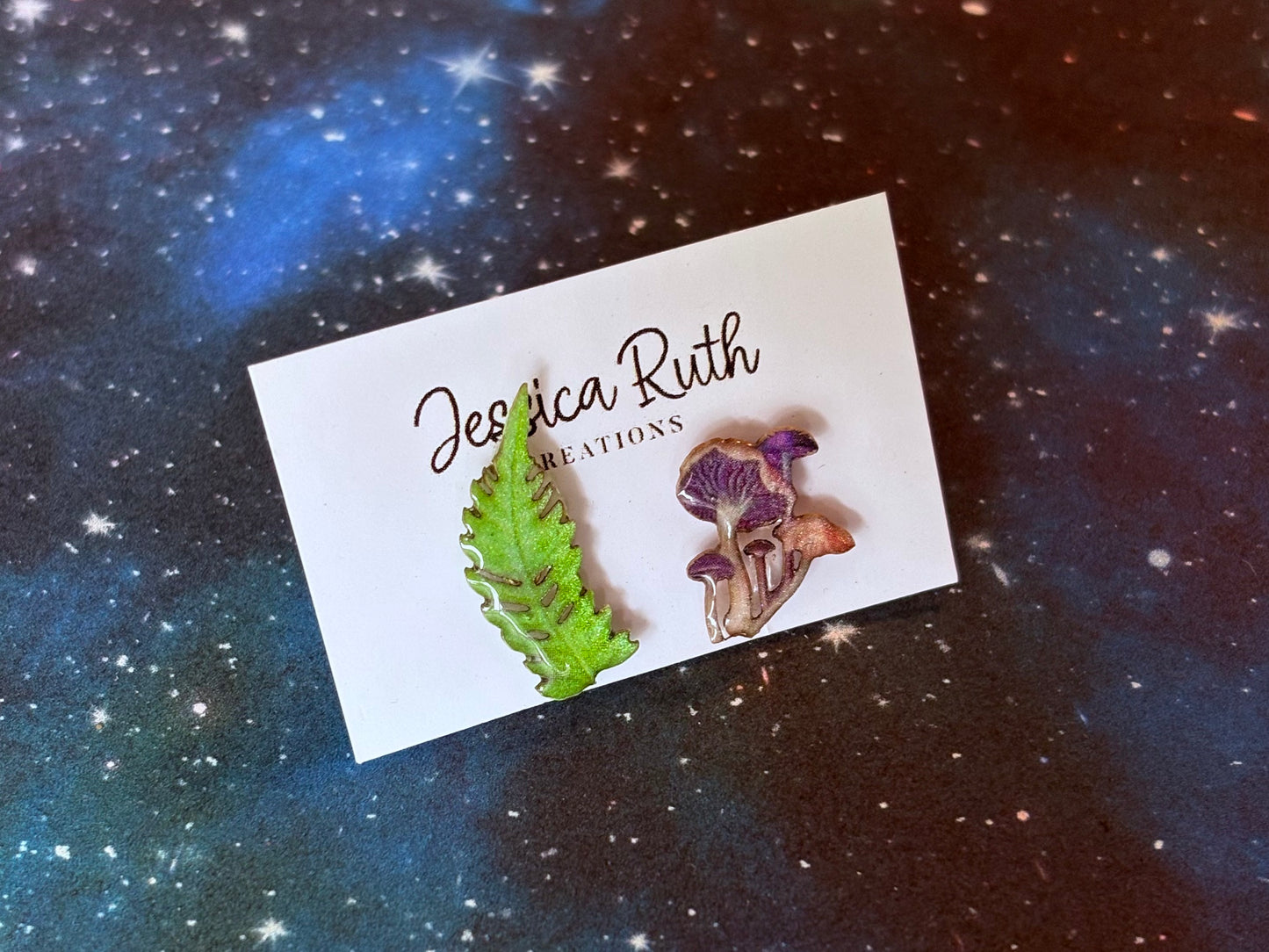 Magical Paper Creatures Resin Studs