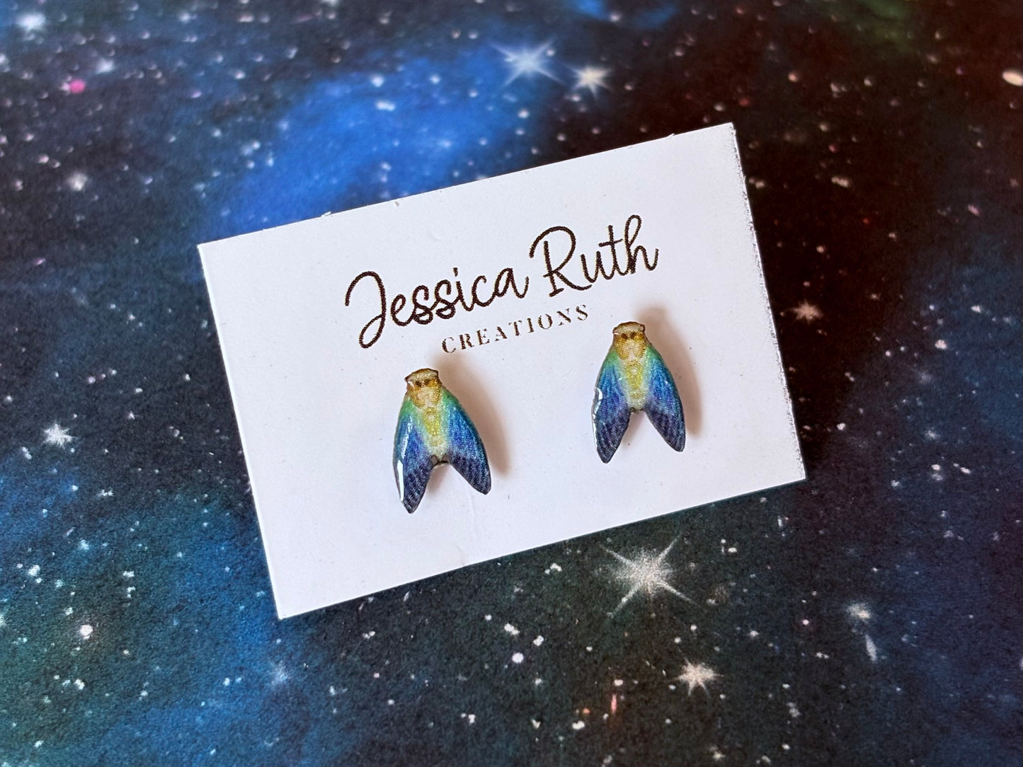 Magical Paper Creatures Resin Studs