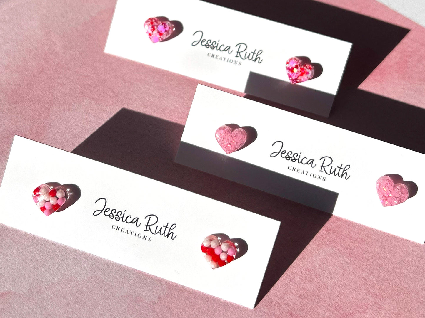 Mini Heart Studs