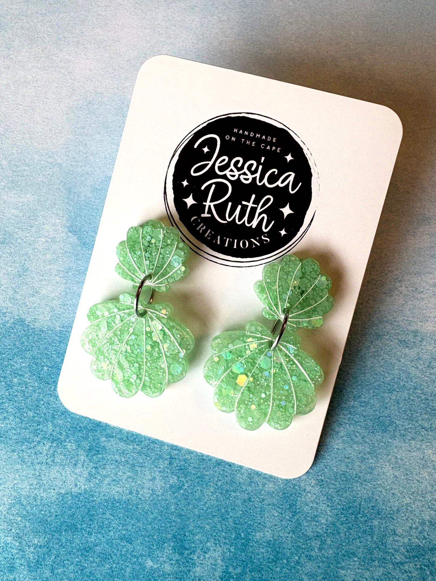 Seashell Earrings - Various Color Choices