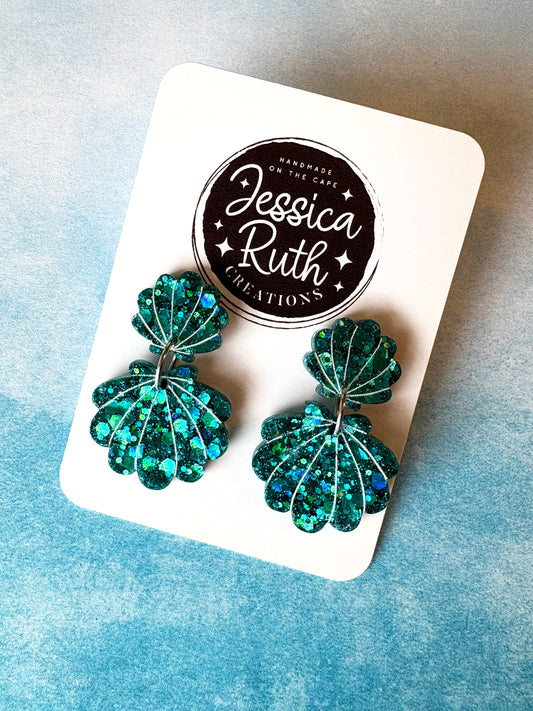 Seashell Earrings - Various Color Choices
