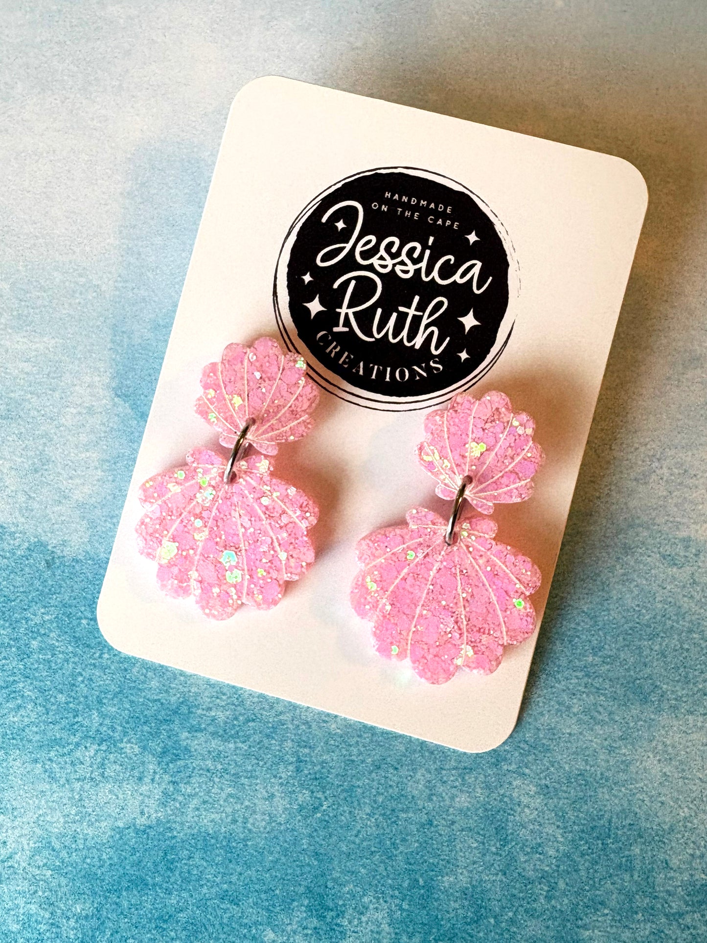 Seashell Earrings - Various Color Choices