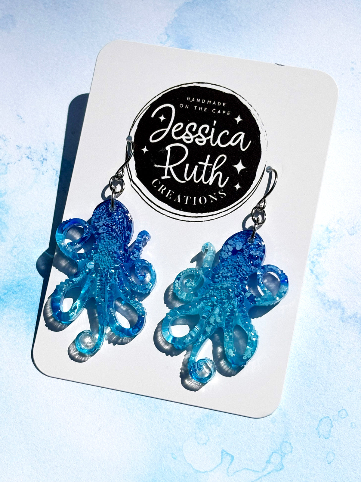 Beachy Octopus Dangle Earrings