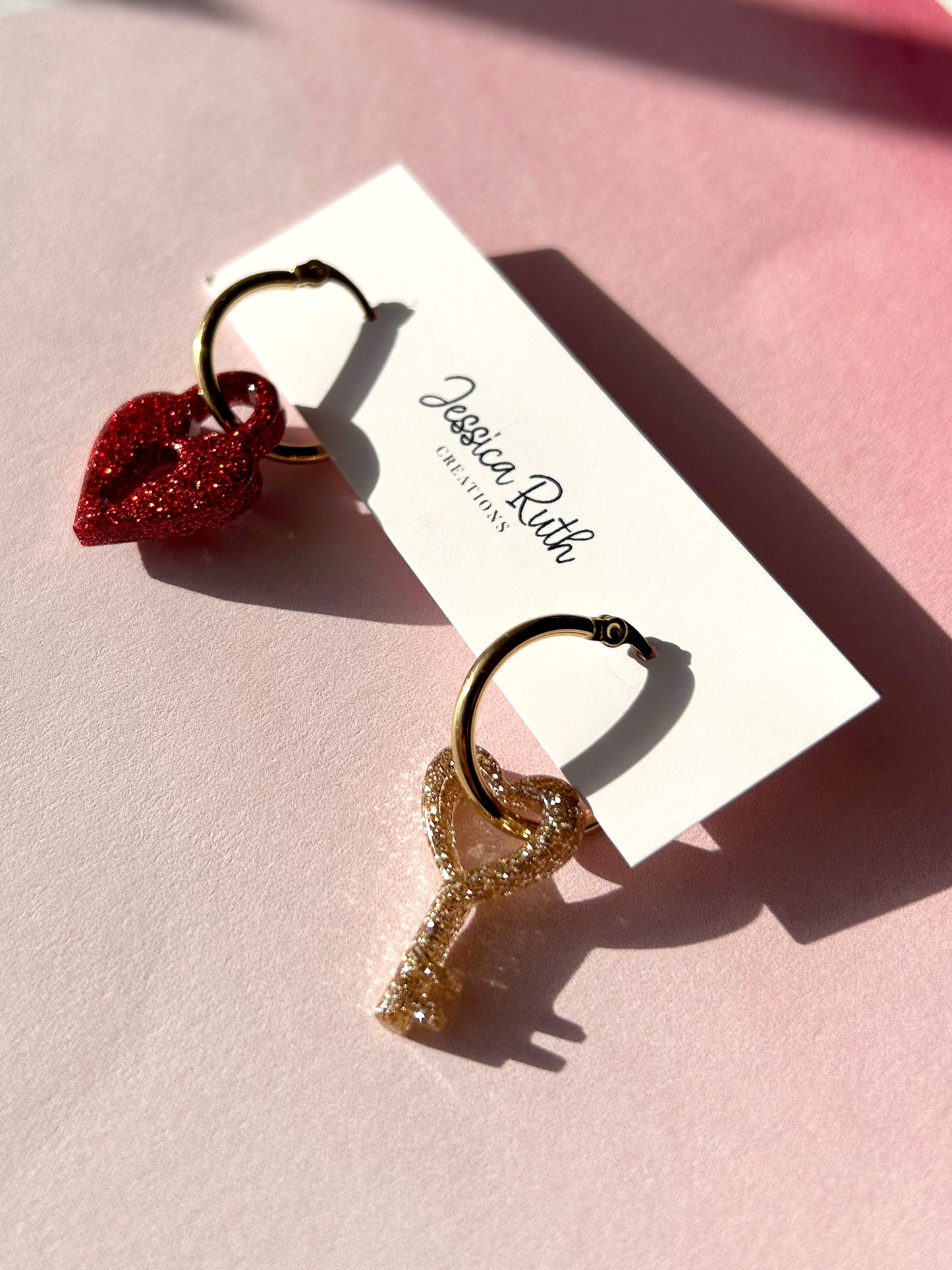 Lock and Key Valentine’s Day Hoops
