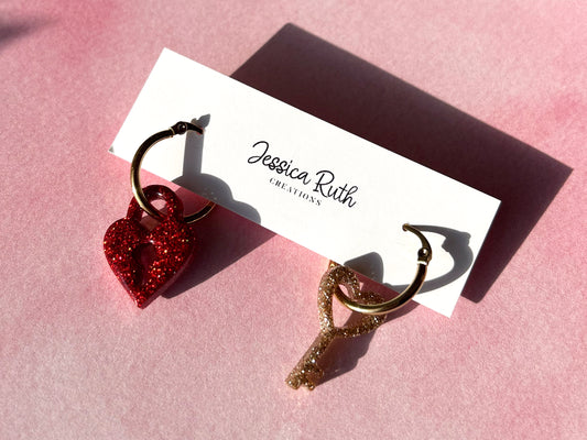 Lock and Key Valentine’s Day Hoops