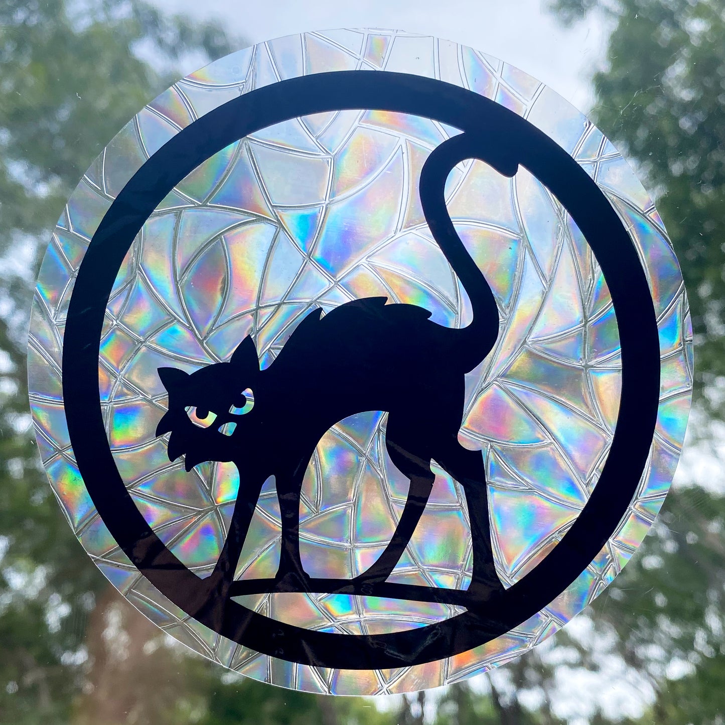 Halloween Kitty Rainbow Maker