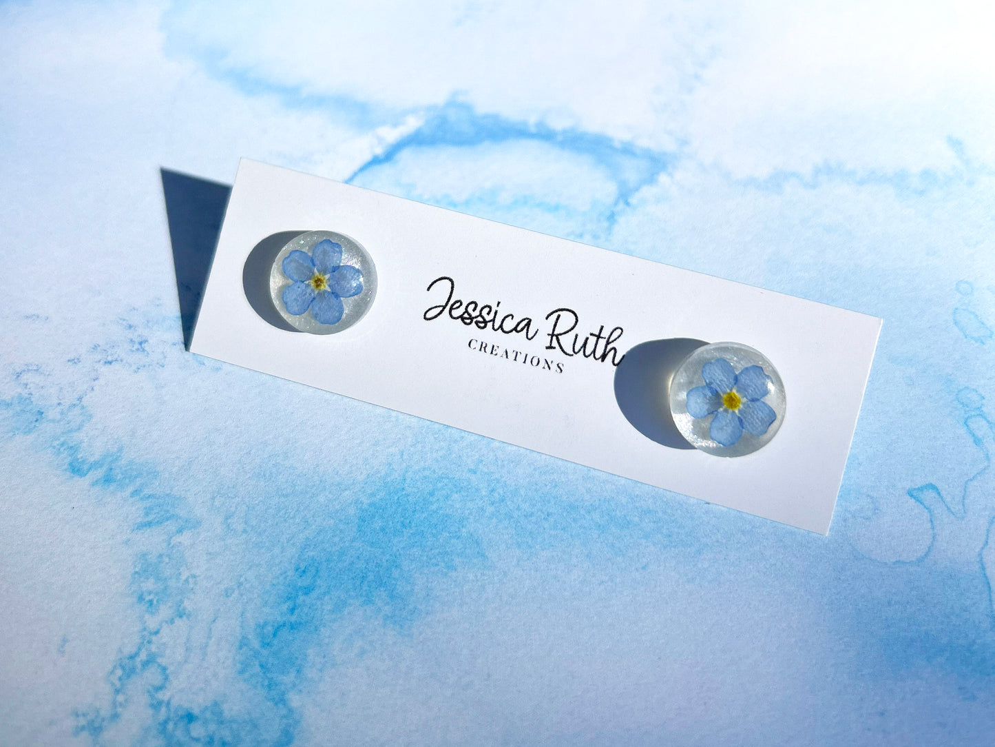 Forget Me Not Studs