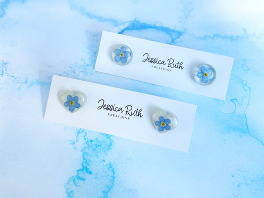 Forget Me Not Studs