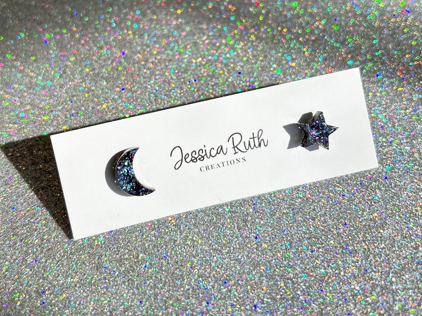 Star & Moon Stud Earrings - Multiple Colors!