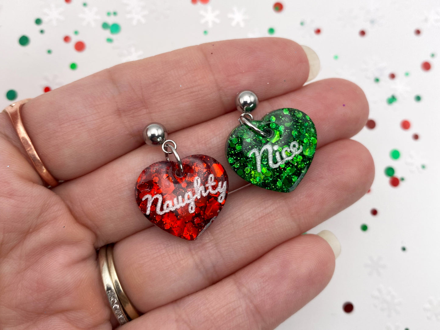 Naughty or Nice Dangles