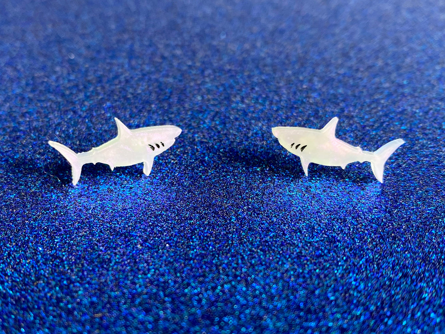 Shark Stud Earrings - Multiple Colors!